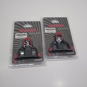 Shenba / Mylies Shimano Compatible SPD SL 6 Degree Float Indoor/Outdoor Cycling